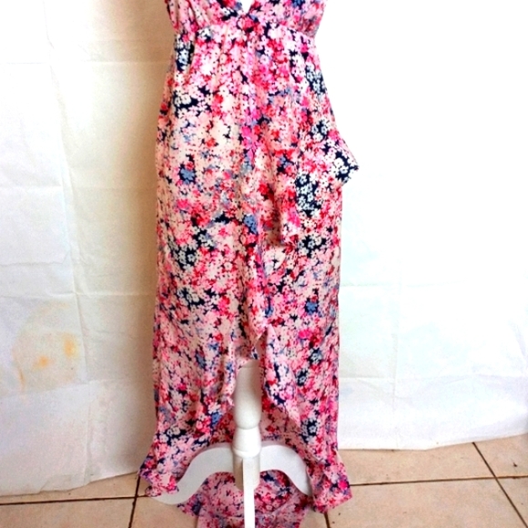 Michael Costello Maxi Dress High Low Pink Revolve - Picture 2 of 8